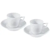 KPM Berlin Espressotasse 0,1 l Weiß 4 St.