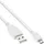 InLine Micro-USB 2.0 Kabel, USB-A Stecker an Micro-B Stecker, weiß, 0,5m