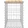 deluke Gabionenbank BIKS 63 x 31,5 x 42 cm