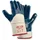 teXXor® topline Nitril-handschuhe (3⁄4-beschichtet) Stulpe, Beige/Blau