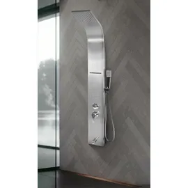 briso Duschpaneel mit Hydromassage, Armatur, Duschsäule, Regendusche
