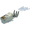 RJ45 Stecker J00026A0165 Stecker, gerade Pole: 8 Silber