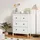 Homcom Sideboard 74 x 97 x 35 cm Weiß