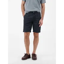 Lerros Chinoshorts LERROS "Kurze Chino aus leichtem Baumwollmix", Herren, Gr. 33, blau (blau night), 74% Baumwolle, 24% Polyester, 2% Elasthan, Hosen Chinoshorts