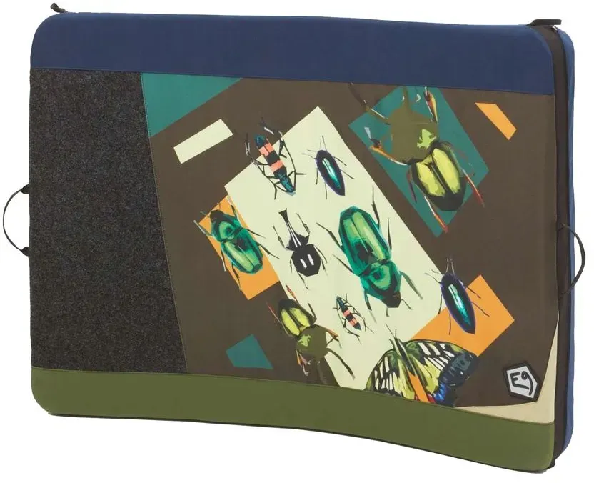 E9 Reggae Pad - Crashpad / Bouldermatte - bugs