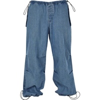 URBAN CLASSICS Bequeme Jeans Urban Classics Herren Parachute Jeans Pants blau XXL