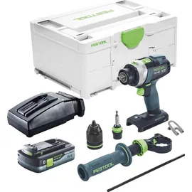 Festool TPC 18/4 I-Basic Akku Schlagbohrschrauber 18 V 75 Nm Brushless + 1x Akku 4,0 Ah + Ladegerät + Systainer
