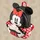 Disney Minnie Cupcake Rucksack schwarz/rot