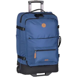 Cabaia Soft Suitcase Essentials Trolley M 2-Rollen 67 cm / 75 l blau