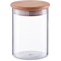 Zeller Present Vorratsglas 750ml Bamboodeckel