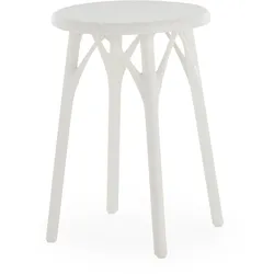 Kartell A.I. Hocker light recyceltes Material - Weiß