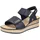 Rieker Keilsandaletten Damen Schwarz 37