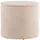 House Nordic Pouf Liv Samt 40 x 35 x 40 cm Beige