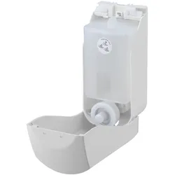 PlastiQline Schaumseifenspender - 400 ml - Kunststoff - Farbfenster grün