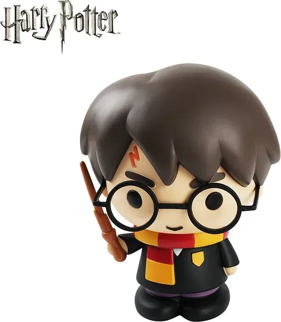1 Stk. Harry Potter Spardose Offiziell lizenziert 3D PVC Niedliche Wasserfeste Bruchsichere Figur Münzbox Sparbüchse Heimdekoration Sammlerstück Schreibtisch-Organizer Sparglas Geschenk