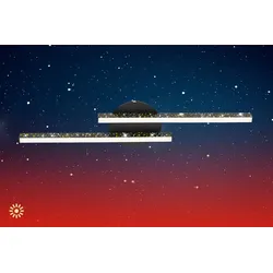 BRILONER LEUCHTEN LED Deckenleuchte "REY", weiß, Lampen