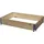 GERSO Hochbeet Holzaufsatzrahmen 80 x 20 x 20 cm Beige