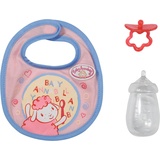 Zapf Baby Annabell Little Fütter Set 36cm Latz/Flasche/Schnuller - Beige