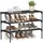 Songmics Schuhregal 62,3 x 54,0 x 30,0 cm stehend / Schwarz