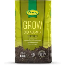 Frux frux® Grow Bio All-Mix Cannabis Substrat torffrei 45 Liter