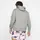 Nike Sportswear Club Fleece Hoodie 063 dk grey heather/matte silver/white XXL