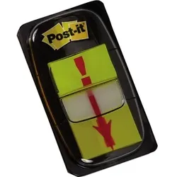 Post-it Haftstreifen Index Symbol 680-33 Ausrufezeichen gelb 50Blatt