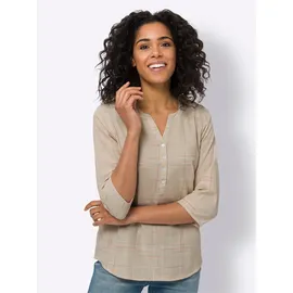 Classic Basics Schlupfbluse mehrfarbig 50