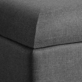 Tectake tectake® Sitzhocker mit Stauraum,