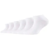 Camano Kinder Sneakersocken (6er Pack) 35/38 white - 35-38