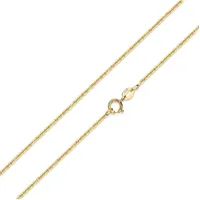 Firetti Goldkette »Schmuck Geschenk Gold 333 Criss-Crosskette, ca. 1,2 mm breit«, Made in Germany