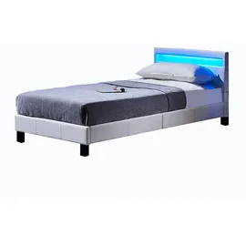 Home Deluxe Astro LED 90 x 200 mit Matratze weiß