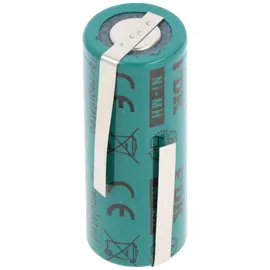 AccuCell Akku NiMH 4/5A, 43x17mm passend für elektrische Zahnbürsten der Braun Oral-B Triumph Serie (bitte Maße 43x17mm prüfen)