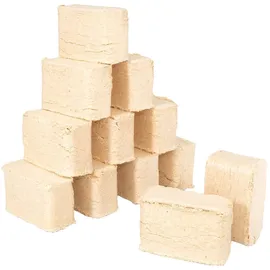 Lemodo Holzbriketts 10 kg Sack, Weichholzbriketts für lange Brenndauer, Briketts als Alternative zu Pellets
