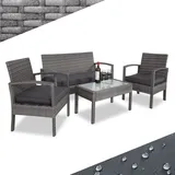 CASARIA Balkonset 7-tlg. Grau