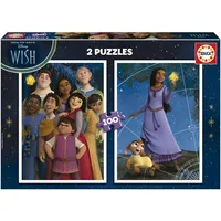 Educa - Puzzleset 100 Teile | Disney Wish. Puzzle 100 Teile für Kinder ab 6 Jahren (19742)