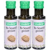 Seitenbacher Bio Sesam Öl, geröstet x3 3x100 ml