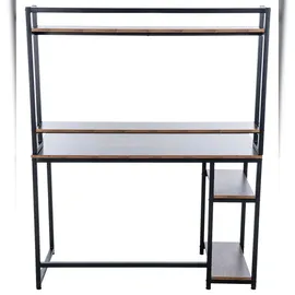 CLP Schreibtisch Billings Schwarz / Braun