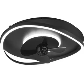 Trio SORTLAND 50 cm Deckenventilator Schwarz