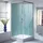Schulte Korfu II Komplettdusche 89 x 89 cm silber-grün EP19360601502