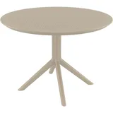 CLP Sky Gartentisch Ø 105 x 74 cm Grau