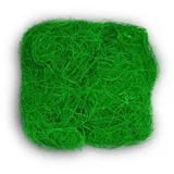 NaDeco Ostergras grün aus Kokosfaser 50g Ostergras in grün für Osternester Osterdeko zum Basteln Holzwolle für Osterkörbe Oster-Gras hochwertige Osterdekoration