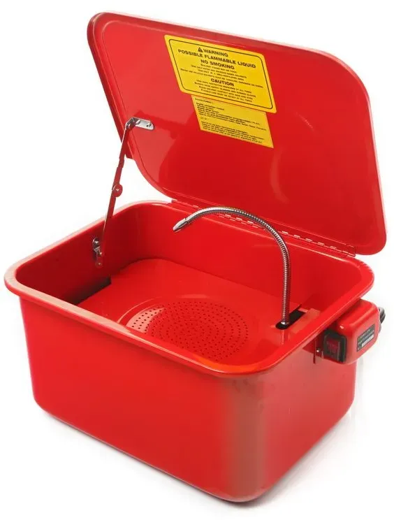 HBM 15 Liter Teilewaschgerät, Teilereiniger mit Pumpe