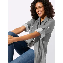 Casual Looks WITT WEIDEN Blusenjacke in light grey-denim | Gr.: 44