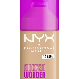 NYX Professional Makeup Make 'Em Wonder Foundation 10 Nude 30 ml