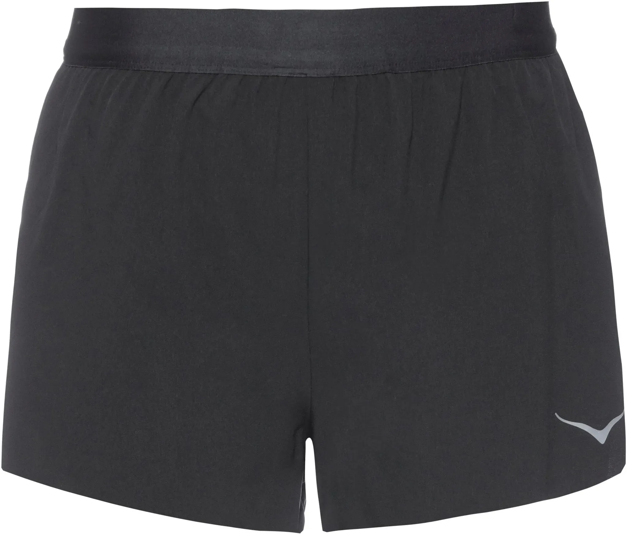 HOKA Race Day Split Laufshorts Herren in black, Größe L - schwarz
