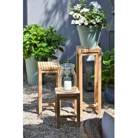 JAN KURTZ Samoa Gartentisch 50 x 25 x 40 cm Beige