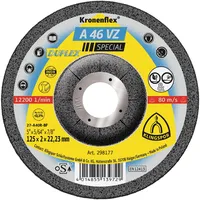 KLINGSPOR A 46 VZ Schruppscheiben, 115 x 2 x