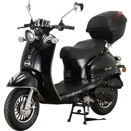 Alpha Motors Venus 50 ccm 2,99 PS 45 km/h schwarz inkl. Topcase