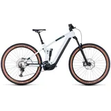 Cube Stereo Hybrid 140 HPC Pro 625 - Carbon Elektro MTB-Fully 2024 | frostwhite ́n ́grey - 29" - XL