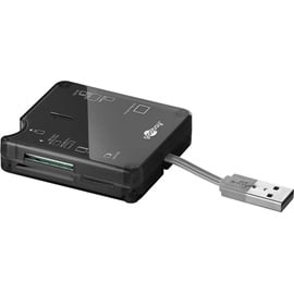 goobay 95674 Kartenleser USB 2.0 Schwarz